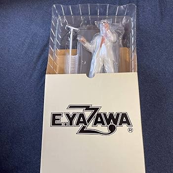 矢沢永吉 フィギュア E.YAZAWA 矢沢永吉 E.YAZAWA 2006年 白スーツ 希少 フィギュア中古品